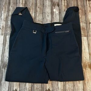 Vintage Fera Skiwear Dark Blue Wool Blend Snow/Ski/SnowboardPants size 12R *